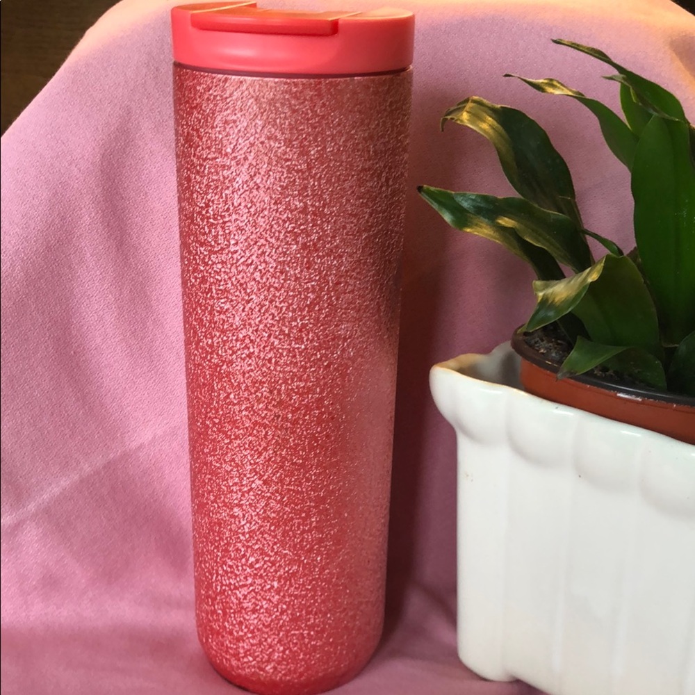 Starbucks Glittery Pink Tumbler